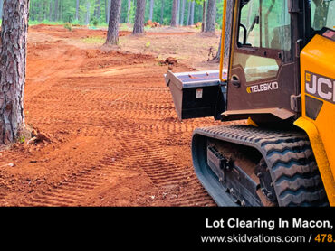 Lot Clearing In Macon, Georgia