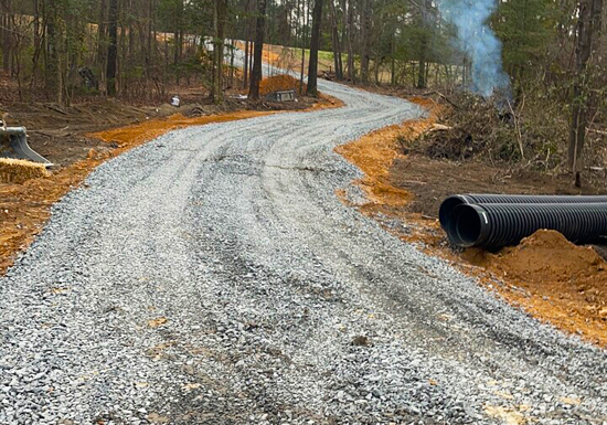 Temporary Stone Roads | Macon Georgia